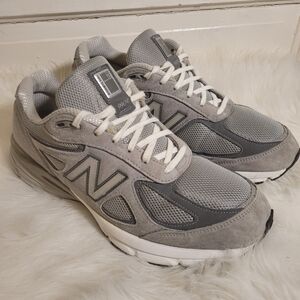 New Balance 990v4 Men's Size 11 Made in USA Grey Dad Sneakers